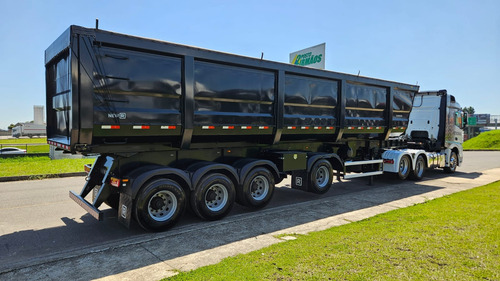 Mb 2548 6x2 Petronas Ano 21+ 4 Eixo Basculante 55m3 Randon