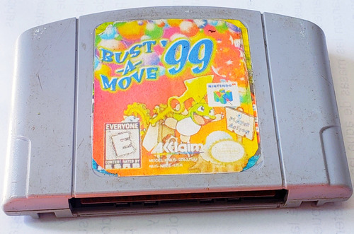 Bust A Move 99 N64 Usado Portada Impresa (Usado)