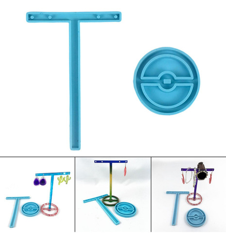 Soporte De Joyería En Forma De T Molde De Fundición Regalo