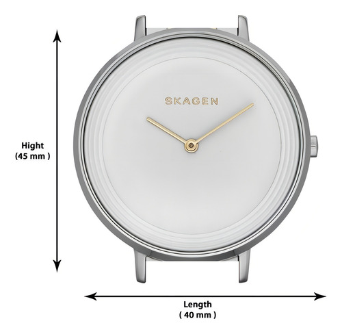 Reloj Mujer Skagen Ditte Analogo Acero Color de la correa Multicolor