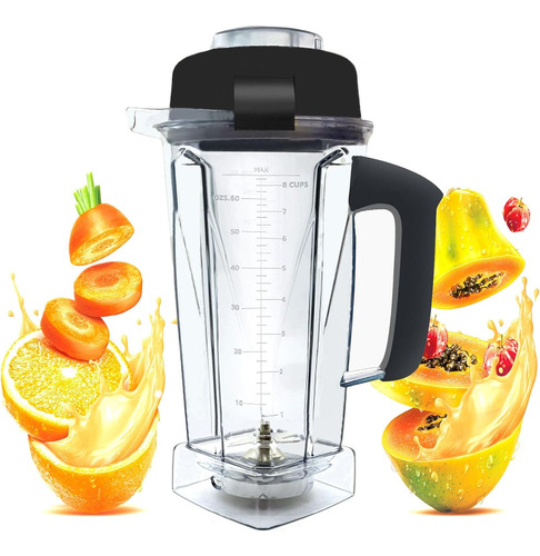 Para Vitamix Licuadora Jarra 64oz, Reemplaza 5200 5000 65...