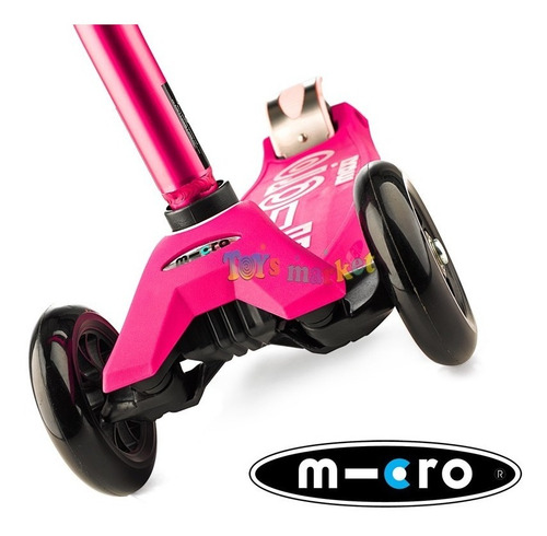 Imagen 4 de 8 de Monopatin Micro Maxi Deluxe 3 Ruedas Diseño Suizo Hasta 70kg