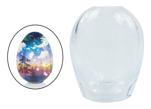 Molde Redondo De Silicona Para Hacer Velas, Jabón Huevo L