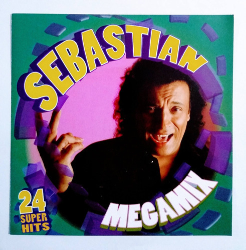 Sebastián Cd Nuevo Original Megamix 24 Súper Hits Lo Mej