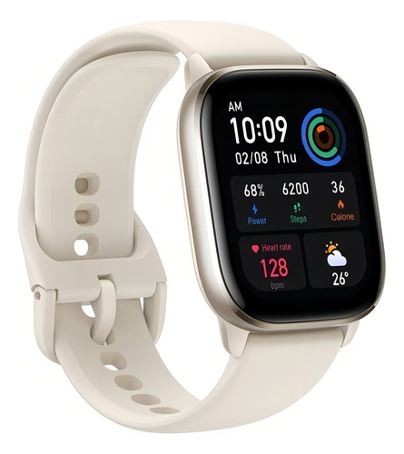 Smartwatch Amazfit Gts 4 Mini White 1.65 Amoled Cor Branca