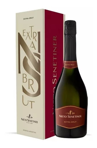 Champagne Nieto Senetiner Extra Brut 750ml Con Estuche