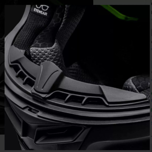 Capacete Feminino Masculino Bieffe B-fast Vx Com Óculos Vermelho Tamanho 60