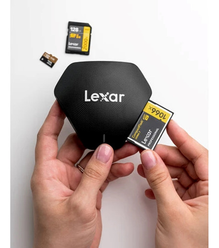 Lector De Memorias Lexar Multi Card 3 En 1 Usb 3.1