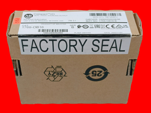 1769-ob16 Allen-bradley Compactlogix Output Module 16-pts