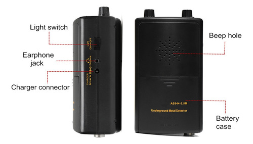 Detector De Metais Subterrâneo Profundidade 3m Scanner