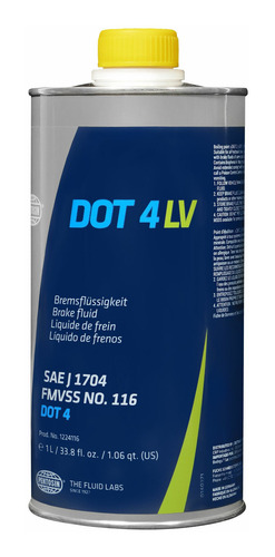 Líquido Frenos 1 Lt Pentosin Dot 4 Lv Clasico L4 1.9l 11-12