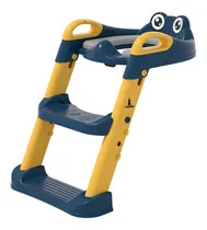 Comprar Reductor de asiento de escalera infantil Lorben para inodoro, color: azul\u002Famarillo, liso