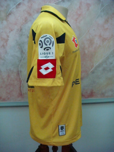 Camisa Futebol Sochaux Montbeliare França Lotto Jogo 2408