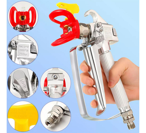 Para Pistola De Pintura De Alta Presión Sin Aire De 3600 Psi