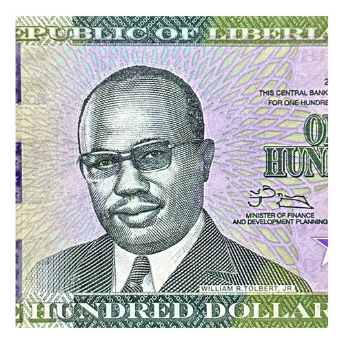 Liberia - 100 Dolares - Año 2016 - P #35 - Africa - Unc