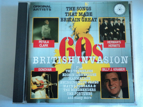 Cd-60s British Invasion:varios Artistas:herman's Hermits...