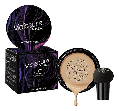 Base Maquillaje Cc Cream Aire Alta Cobertura Cabeza De Hongo