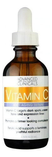 Advanced Clinicals Vitamin C Serum Rejuvenescedor 52ml Tipo De Pele Todas