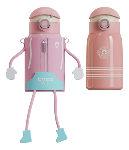 Cocosmile Puppet Botella De Agua Aislada Para Niños Con Fund