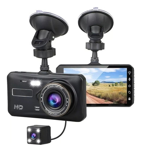 Cámara Dvr Para Carro Pantalla 4 Pulgadas Full Hd Reversa