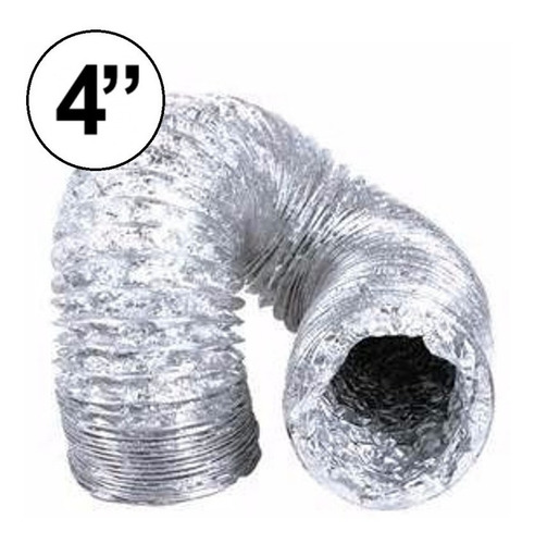 Imagen 2 de 10 de Conducto Ducto 4 Pulgadas X Metro Extracción Indoor Cogoshop