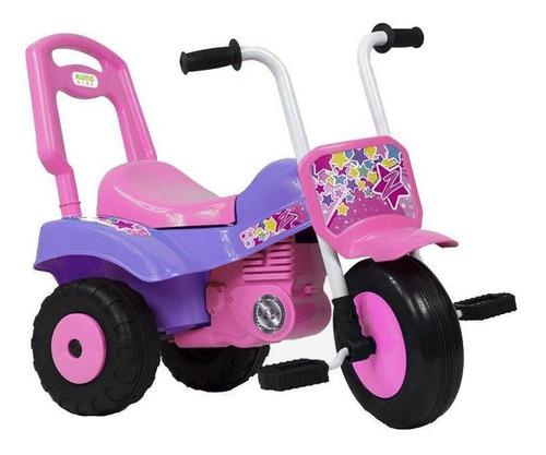 Triciclo Mickey Mouse Unibike Kuma Kids Moto Zeta lila