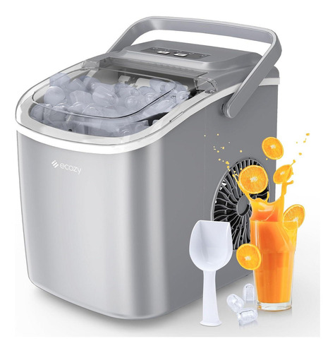 Máquina De Hielo Portátil Ecozy Im-bs260c 9 Cubos En 6 Min