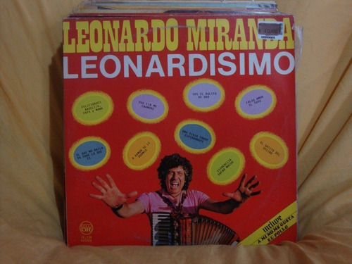 Vinilo Leonardo Miranda Leonardisimo C3