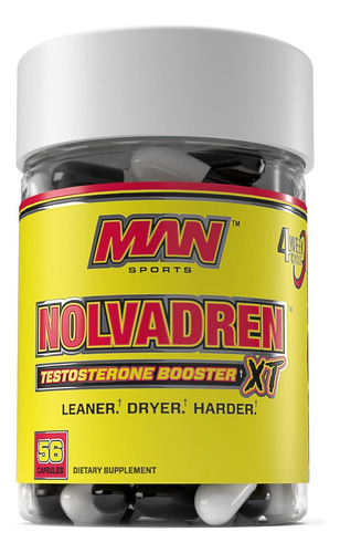 Man Sports Nolvadren Xt Potencia Androgenos 56 Caps Mf Sabor N/a