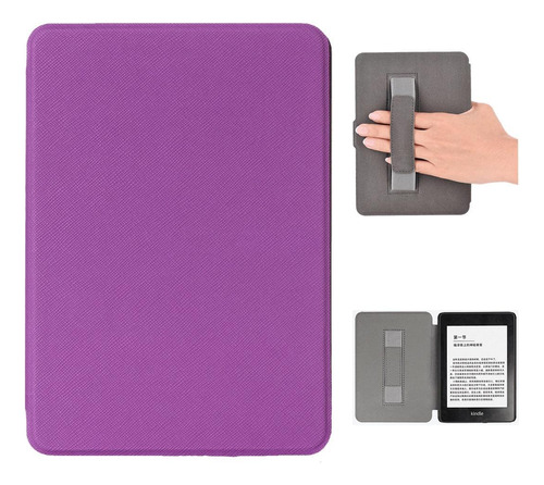 Capa Com Elástico Smartcase Para Kindle Básico 2022 - Roxo