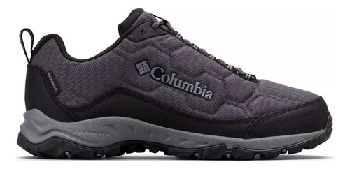 Zapatilla Columbia Outdoor Hombre Firecamp Wp Gris Plomo Cli