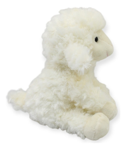 Peluche Borrega Bochepy 19 Cm Color Blanco