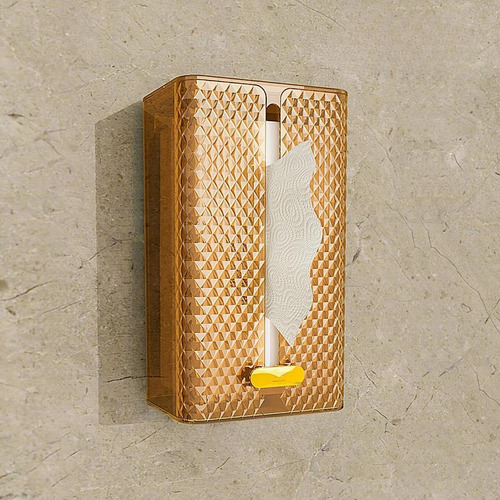 Soporte Para Caja De Pañuelos, Caja De Amarillo