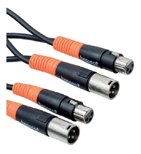 Cable Bespeco Xlr Adaptador Universal 0,20mts - Slfm2