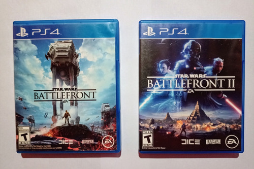 Star Wars Battlefront 1 Y Star Wars Battlefront 2 Ps4 Fisico (Usado)