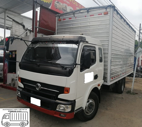 Camion Dong Feng Duolika 5 Furgon Seco 2015 Con Trabajo