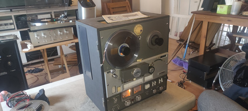 Cinta Abierta Reel To Reel Akai X-355 Japan Enciende Dtalles (Usado)