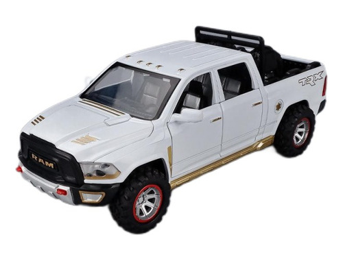 Dodge Ram Trx Miniatura Metal Autos Con Luces Y Sonido 1:32