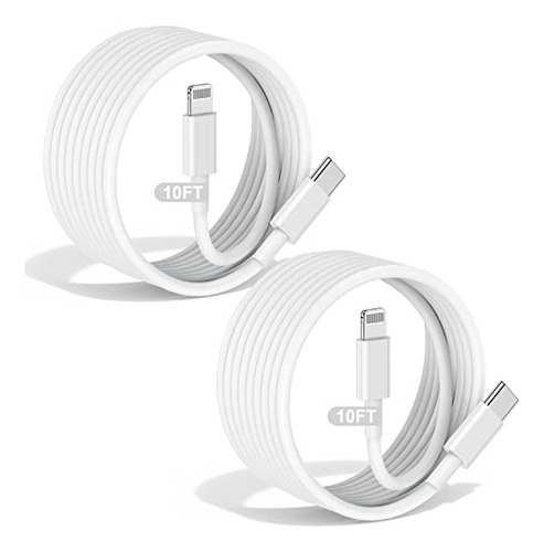 Cargador Certificado Mfi De Apple: Cable Usb C A Lightning D