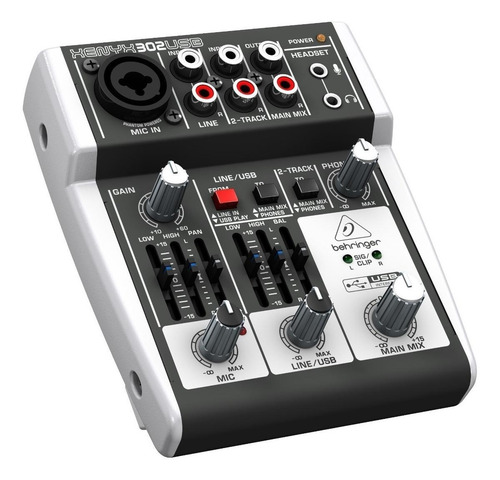 Mezcladora De 2 Canales Behringer 302usb