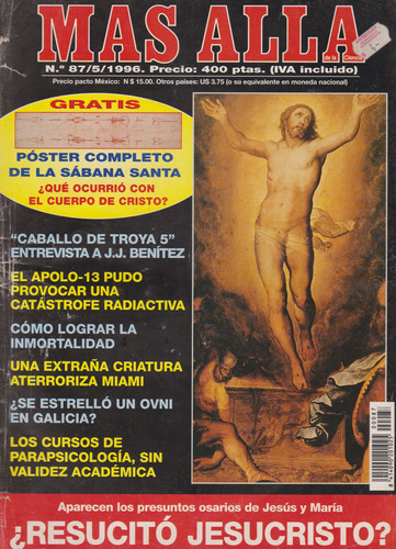 Revista Mas Alla N°87  Mayo De 1996