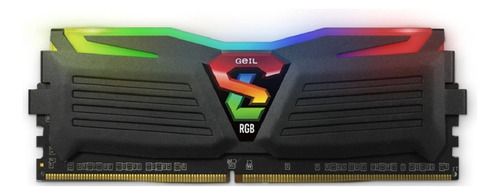 Memoria RAM Super Luce RGB Sync gamer color black 8GB 1 Geil GALS48GB3200C16ASC