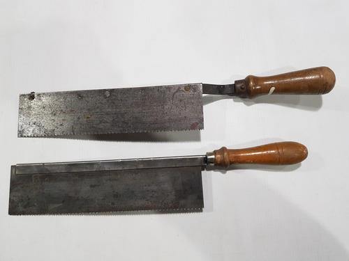 Imagen 2 de 8 de Antiguos Serruchos De Carpintero Lote X 2 Mag 58983