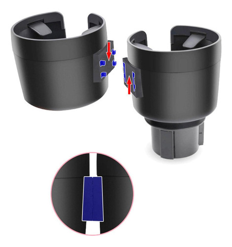 Adaptador De Portavasos De Coche, Expansor De Portavasos De