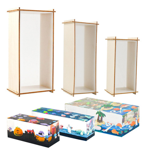 3x Modelo Rectangular De Silicona Para Fabricación De Velas