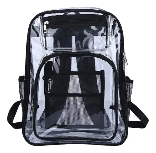 Bolsa mochila transparente new arrivals