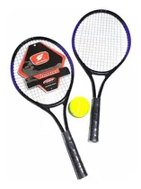 Comprar Set 2 Raquetas De Tenis Con Pelota Y Funda Para Niños