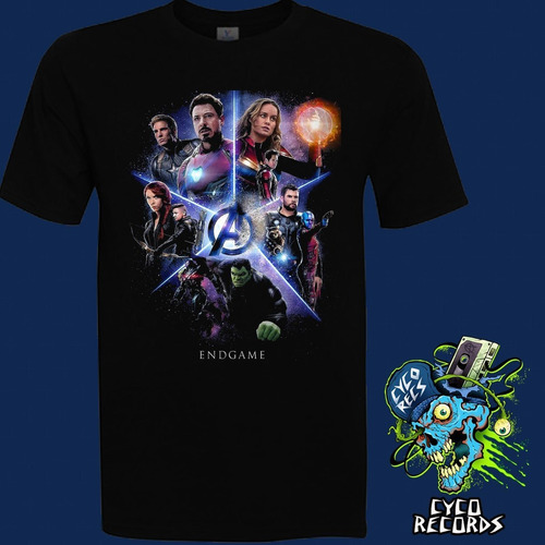 Avengers - Endgame-1 - Peliculas De Culto - Polera- Cyco Rec