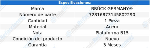 Junta Múltiple Admisión Sentra 1.8l 4 Cil 00 Al 06 Bruck