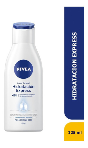 Crema Nivea Body Hidratacion - mL a $99